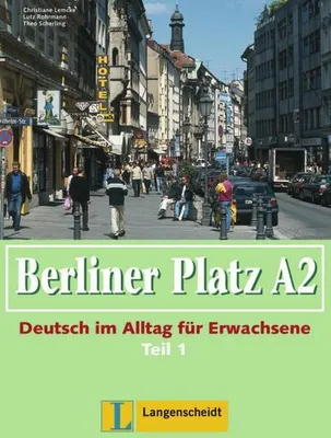 Immagine prodotto di Berliner Platz A2 - Lehr- und Arbeitsbuch A2, Teil 1 mit Aud