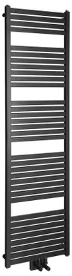 Produktbild von Aqualine TONDI Badheizkörper 450x1690 mm, Mittelanschluss, Schwarz matt