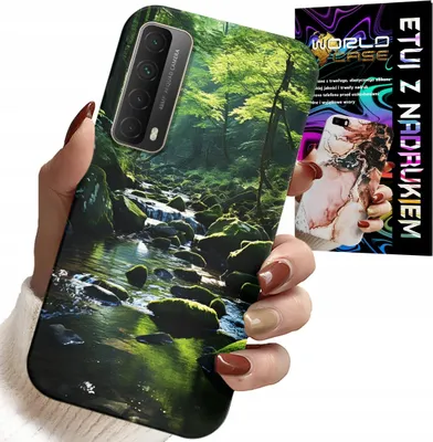 Immagine prodotto di Custodia Per Huawei P Smart 2021 - Foresta Fiume Torrente Natura Vista