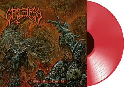 Obrázok produktu pre Graceless: Where Vultures Know Your Name (Limited Edition) (Red Vinyl)