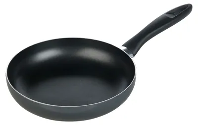 Bratpfanne 18 cm, Antihaftbeschichtung, schwarz, für alle Herdarten