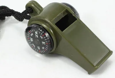 Zdjęcie produktu dla Origin Outdoors Pfeife "3 w 1 Survival", oliwkowy