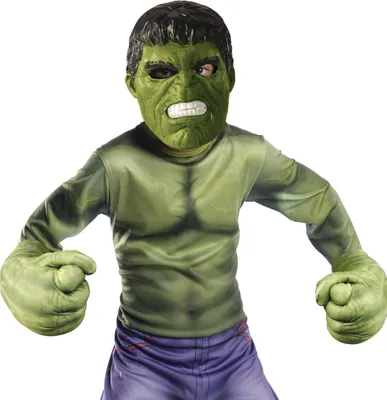 Obrázok produktu pre Sada doplnkov ku kostýmu Hulk zeleno-čierna - jedna veľkosť