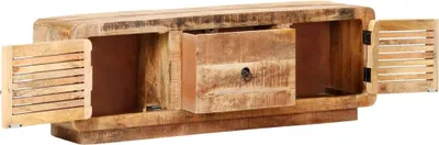 Obrázek produktu pro vidaXL TV skříňka 120x30x40 cm Hrubé mangové dřevo