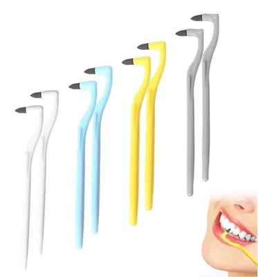 Produktbild von 6Zahnsteinentferner, Professioneller Zahnbelag-Entferner, Zahnpolierer, Zahnbürste Teeth Stain Remover, Zahnbelag Entferner für Entfernt Verfärbungen, Plaque & Zahnstein