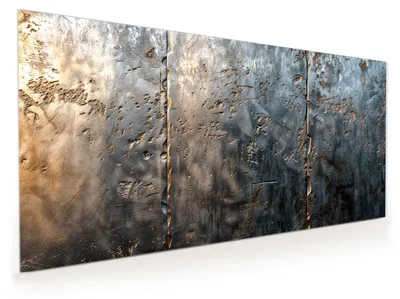 Produktbild von Küchenrückwand Spritzschutz Glas mit Motiv Metalltextur 40 x 40 cm