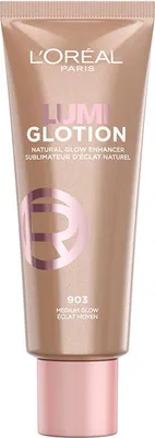Zdjęcie produktu dla L´Oréal Paris Lumi Glotion Natural Glow Enhancer rozświetlacz o działaniu nawilżającym 903 Medium Glow 40 ml