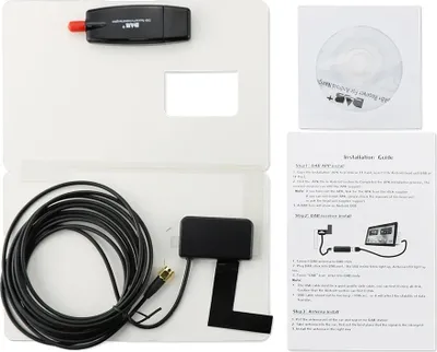 Obrázek produktu pro Přijímač DAB+, napájení přes USB, kompatibilní se systémem Android, vojensky zelený