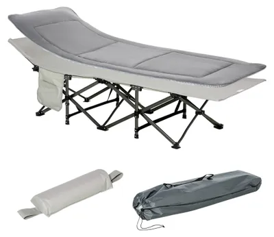 Obrázok produktu pre Skladacie stoličky s podrúčkami – kempingové stoličky – rybárske stoličky – záhradné stoličky – skladacie stoličky – sivé