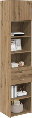Zdjęcie produktu dla vidaXL Highboard Artisan dąb 50 x 42,5 x 225 cm Materiał drewnopochodny