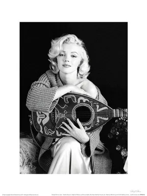Produktbild von Kunstdruck Marilyn Monroe Lute 60x80cm