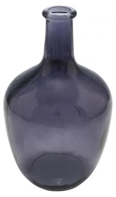 Produktbild von Glasvase, anthrazit, ∅ 15 cm / Höhe: 25 cm, "Germany", handgefertigt