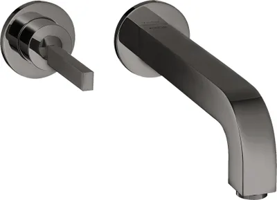 Produktbild von Einhebel-Waschtischmischer AXOR CITTERIO DN 15 UP m Ros. m Ala 165mm pol. bl chr mit Auslauf 165 mm polished black chrome