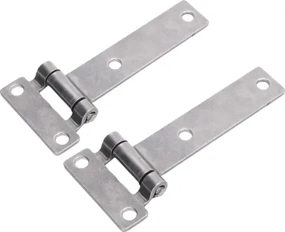 Immagine prodotto di 1 coppia di cerniere a T in acciaio inox 316 di tipo marino, robuste e resistenti per imbarcazioni per portelli interni di yacht, 135 x 58 mm