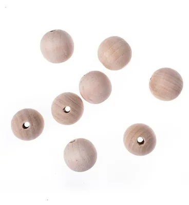 Produktbild von Holzkugeln zum Basteln - 50 mm, 2 ks