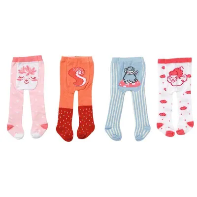 Produktbild von ZAPF Creation Baby Annabell ® Strumpfhosen 2er-Pack 43cm, Puppenzubehà ¶ r (sortierter Artikel)