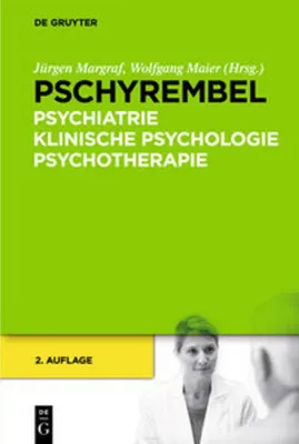 Obrázok produktu pre Pschyrembel Psychiatrie, Klinische Psychologie, Psychotherapie