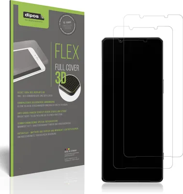 A product packaging for screen protectors next to the product itself.
