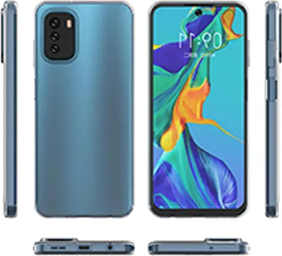Image de Étui de protection en silicone transparent pour Nokia G60 - Neuf