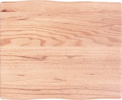 Produktbild von Tischplatte 60x50x(2-4) cm Massivholz Behandelt Baumkante