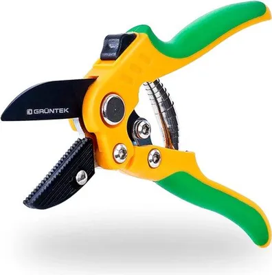 Produktbild von Famanu Gartenschneider 220 mm - Ergonomische Soft-Touch-Griffe, SK5 Klinge
