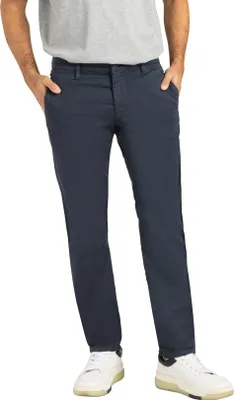 Produktbild von Mac Baumwollhose blau einfarbig Baumwolle