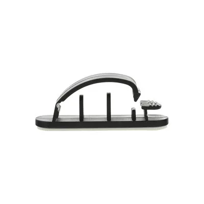 Produktbild von InLine 10er Pack Kabelmanager, mit Klebesockel, 2,8cm, schwarz, Schwarz, 28 mm, 14 g, 125 mm, 90 mm, 15 mm