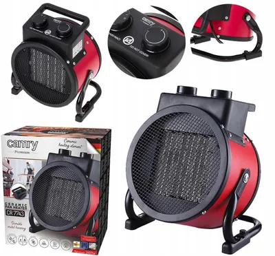 Image de Chauffage céramique 2400W CAMRY CR 7743