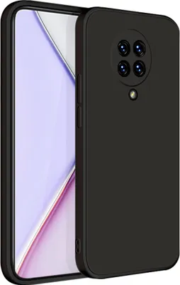 Obrázek produktu pro Pouzdro pro Xiaomi Redmi K30 Pro Měkký tekutý silikonové, nárazuvzdorné gumové pouzdro černé