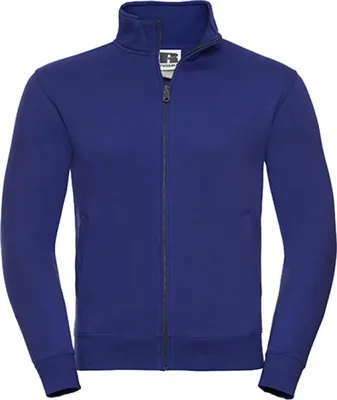 Produktbild von Russell R-267M-0 | Herren Authentic Sweat Jacket / 3-lagiger Sweatshirt-Stoff - Farbe: Bottle Green - Größe: 3XL
