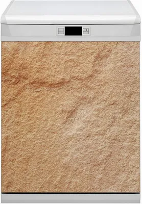 Produktbild von Dekorative Magnetmatte Küche Geschirrspüle 60x80 cm  Magnet für Spülmaschine  - Sandstein
