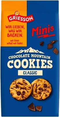 Produktbild von Griesson Chocolate Mountain Cookies Classic Minis 125g