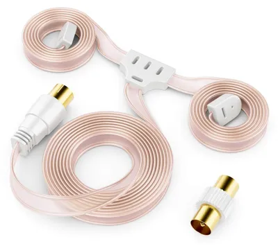 Produktbild von deleyCON FM AM UKW Radio Antenne Dipol Wurfantenne 75 Ohm, 1 Stück