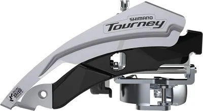 Image de Dérailleur avant SHIMANO TOURNEY FD-TY601 3 vitesses 63-66° - un changement de vitesse fiable pour...