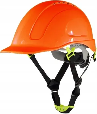 Obrázok produktu pre Stavebná bezpečnostná prilba Morion ORANGE 4-pct podbradník