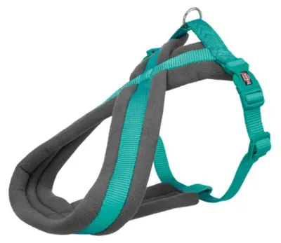 Obrázek produktu pro Trixie Nylonový postroj PREMIUM podšitý - oceán Velikost: S:hruď:35-50cm/20mm