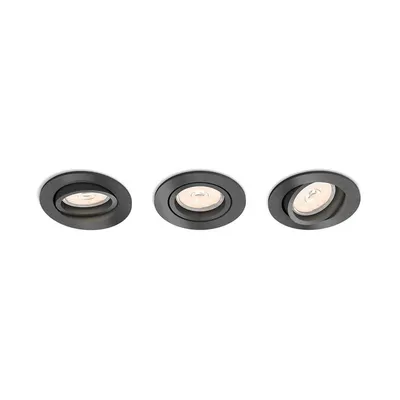 Obrázek produktu pro Philips Zapuštěné svítidlo Donegal, Zapuštěné bodové světlo, GU10, LED, 500 lm, 220-240 V, Šedá