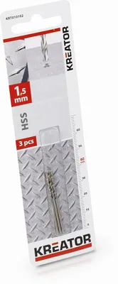 Immagine prodotto di Punta per metallo HSS Ø 1,5x40mm - 3 pezzi