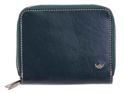 Produktbild von Golden Head Venezia Reißverschlussbörse Zipped coin pocket Geldbörse Damen Dunkelgrün