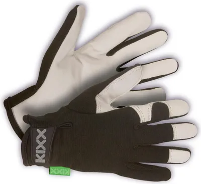 Produktbild von KIXX Work Line Elasthan-Ziegennappa Arbeitshandschuh - Größe 11