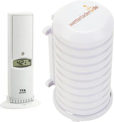 Produktbild von Funk-Sender TFA 30.3180.IT mit Wetterschutzgehäuse 868 MHz Temperatur Luftfeuchte