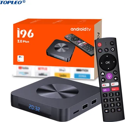 Zdjęcie produktu dla Przystawka TV Android Topleo i96 Z8 Plus 12 4K 8K certyfikowana Smart IPTV