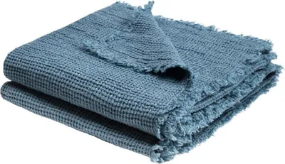 Produktbild von Zoeppritz Basis Honeybee denim throw 545 100% Linen 170x230 100350 /Abverkauf nur solange Vorrat reicht denim 170x230 (100350 | 4051244515795)