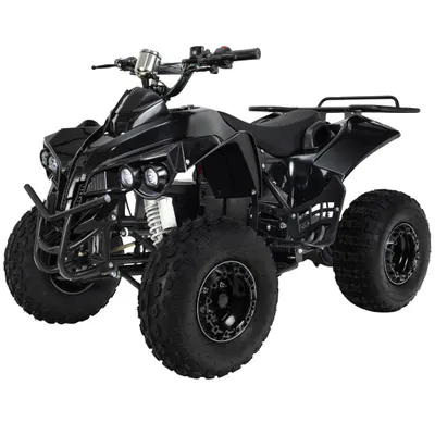 Produktbild von Actionbikes Motors Elektro Kinderquad S-10 | Quad - 1000 Watt - Pocketquad - Scheiben-/Trommelbremsen - bis 20 km/h - bis 82 kg - (Schwarz)