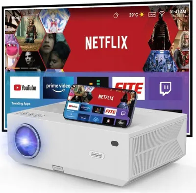 Produktbild von Led Projektor Android 9.0 Smart Tv Full Hd 4K 13500Lm Wifi Bluetooth Zoom