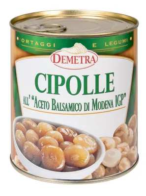 Produktbild von Zwiebeln in Balsamessig 850 gr. - Demetra