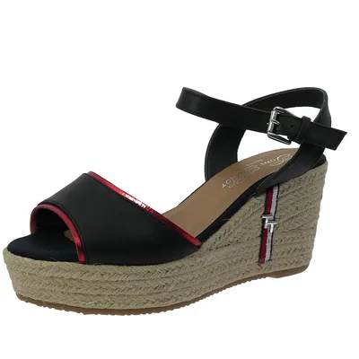 Produktbild von Tom Tailor Damen Keilsandalette in Blau, Größe 41