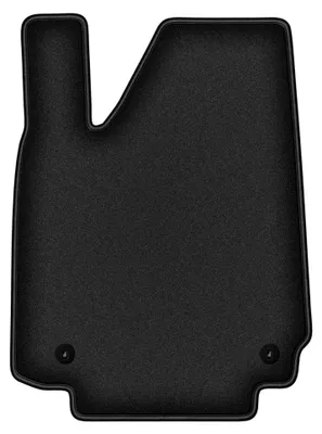 Imagen del producto de Alfombrilla conductor de moqueta para Hyundai ioniq 6 2022- (sedán) – 1 pieza, negra, a medida – Wielganizator DURBAN
