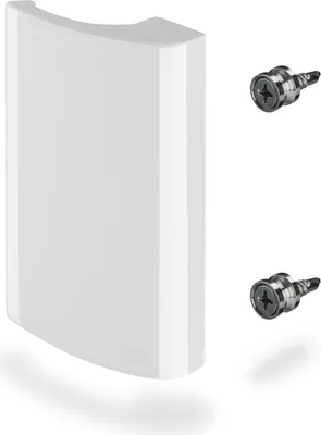 Produktbild von Balkontürgriff SEJA Aluminium 82 x 52 x 20 mm weiß Ziehgriff Terrassentürgriff von SO-TECH