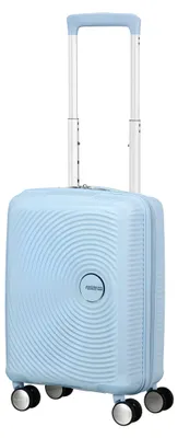 Produktbild von American Tourister Soundbox Mini, Karre, Harte Schale, Hellblau, Pastel Blue, Kabine, 4 Rad/Räder